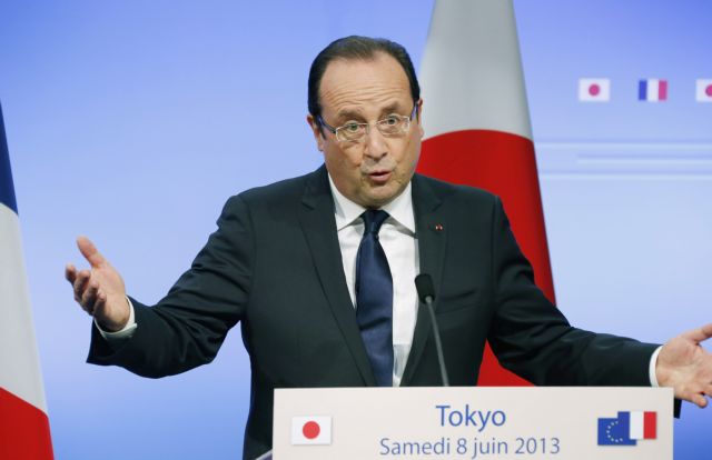 Το τέλος της κρίσης χρέους στην Ευρωζώνη «κήρυξε» ο Ολάντ